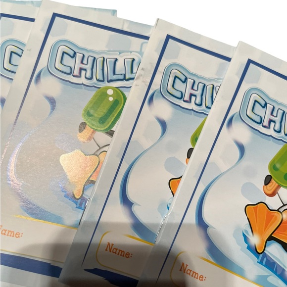 Really Good Stuff Writing Mini Journals Stickers Summer Penguins Party Favors - Picture 8 of 14